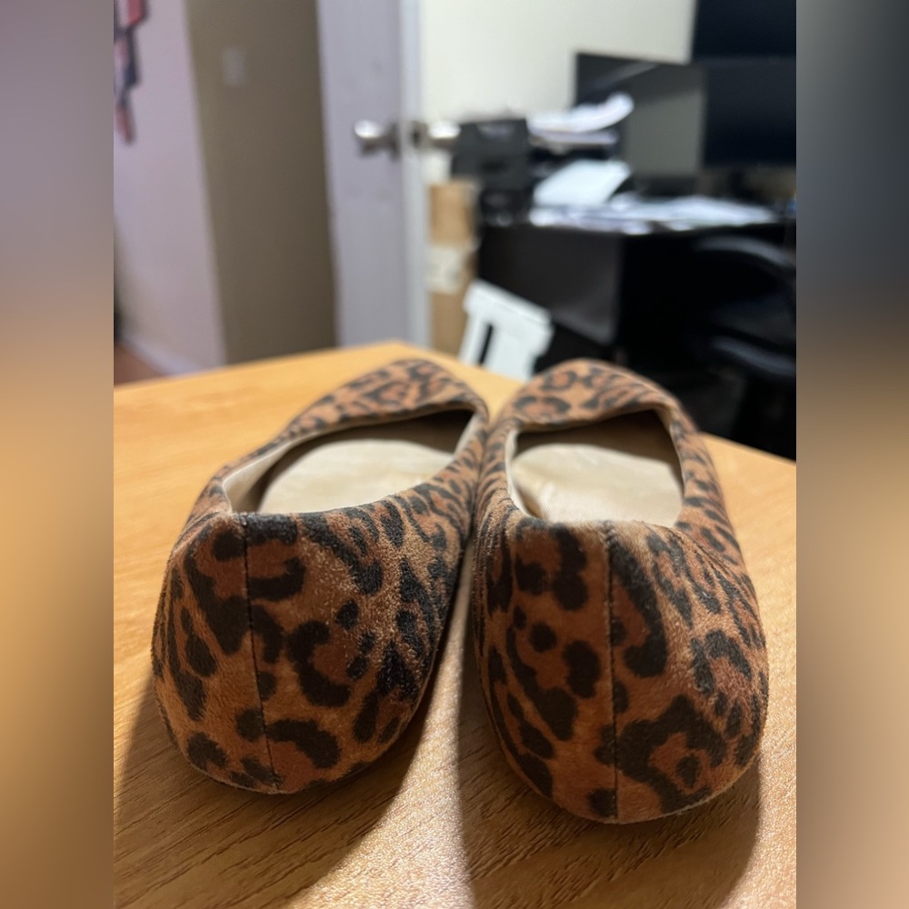 Leopard flat shoes - Picture 3 of 4